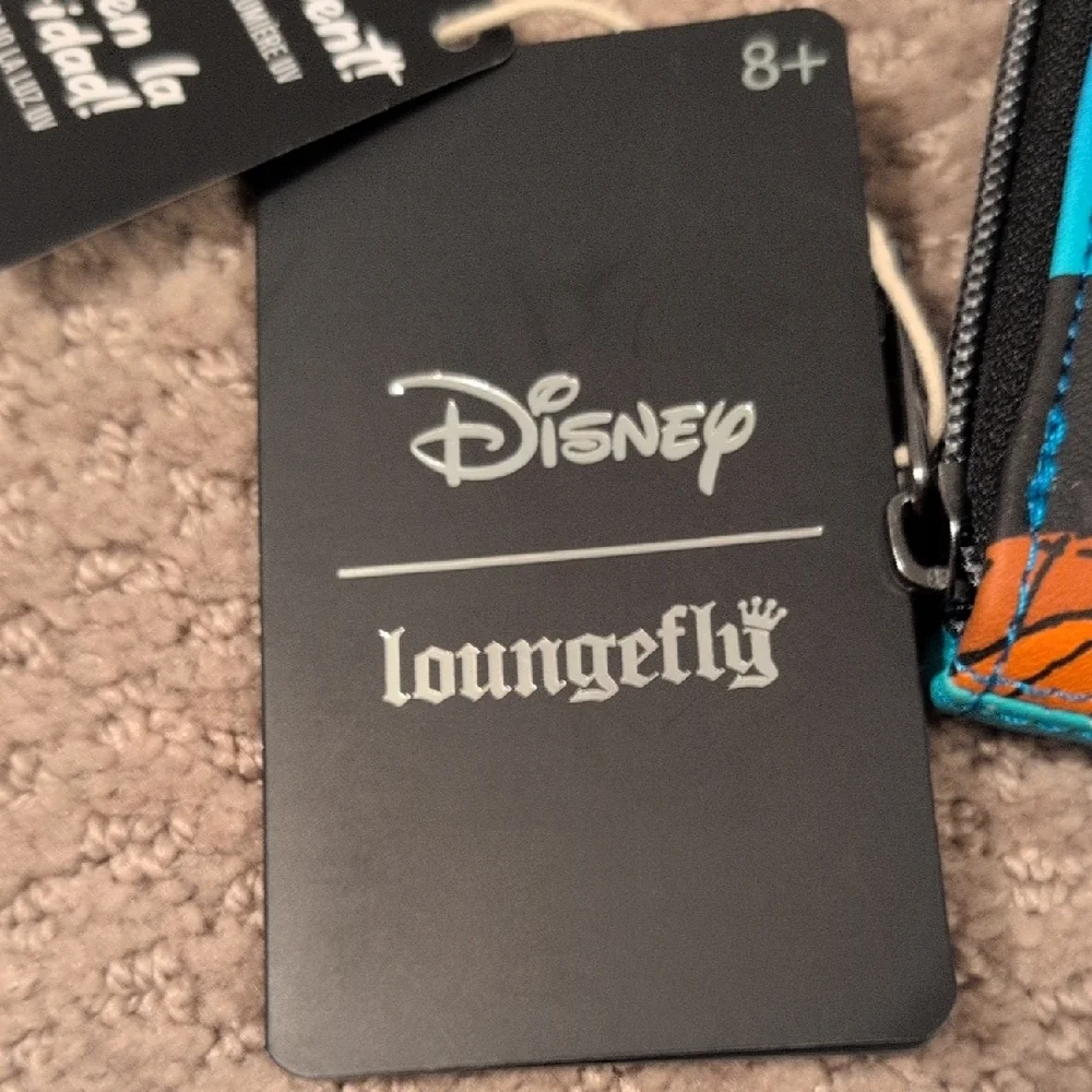 Loungefly Disney Stitch Halloween Blue and Orange Wallet NWT - Picture 2 of 4